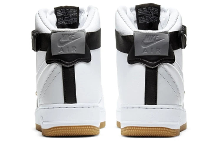 Nike Air Force 1 Skateboarding Shoes Men High-top White/Black
