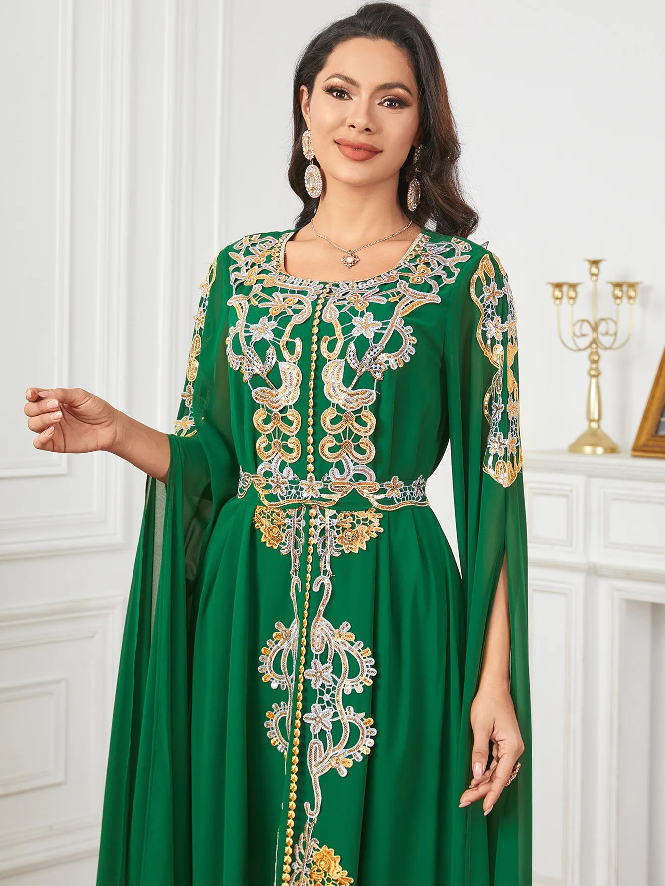 2024 Abayas for Women Muslim Evening Party Maxi Dress Eid Djellaba Turkey Kaftan Islam Jalabiya Longue Vestidos Marocain Caftan