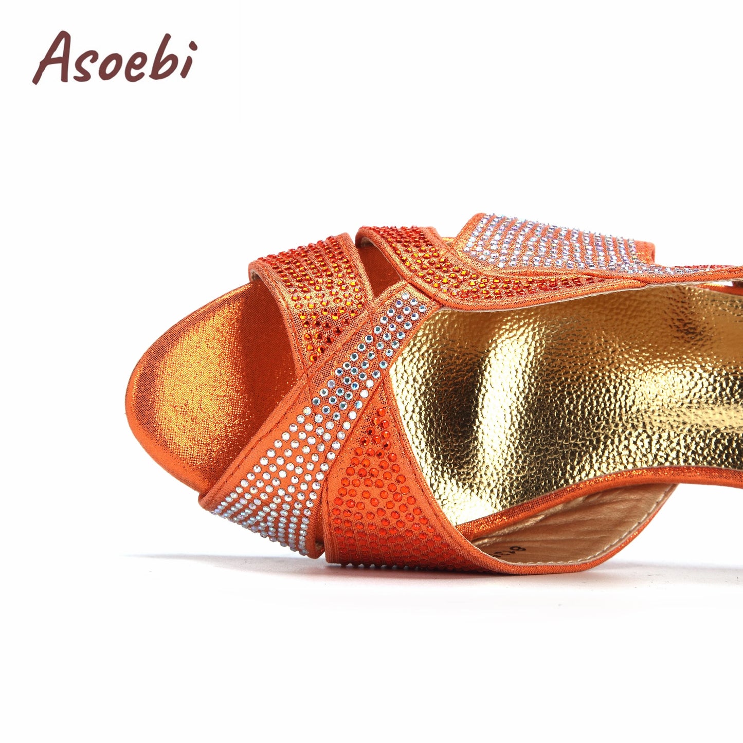 Black Color Sandals for Women 2024 Luxury Comfortable Pumps Low Heels Rhinestone Design Wedding Party Shoes and Bags Set