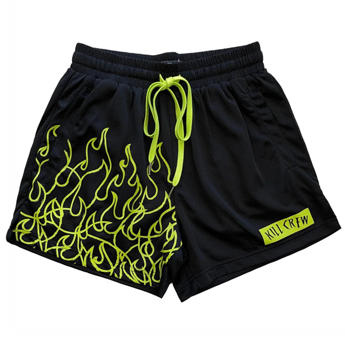 New Quick Dry Running Sport Shorts Men Summer Gym Fitness Bodybuilding Breathable Mesh Bermuda Boxing Training Male Beach Pants