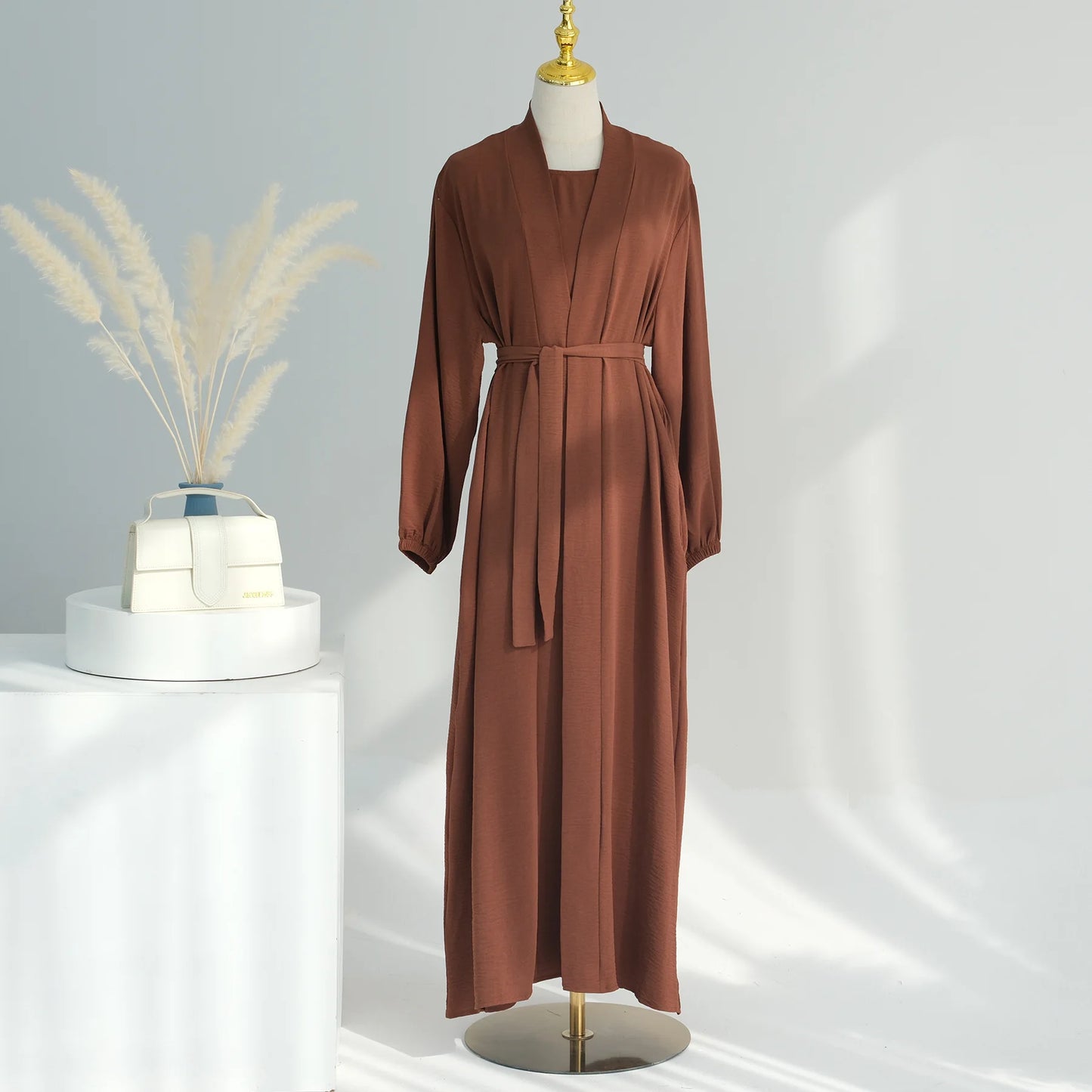 2024 New Muslim Sets for Women Ramadan Prayer Dress Modest Dresses Eid Dubai Abaya Female Islam Clothing Elegant Party Clothes