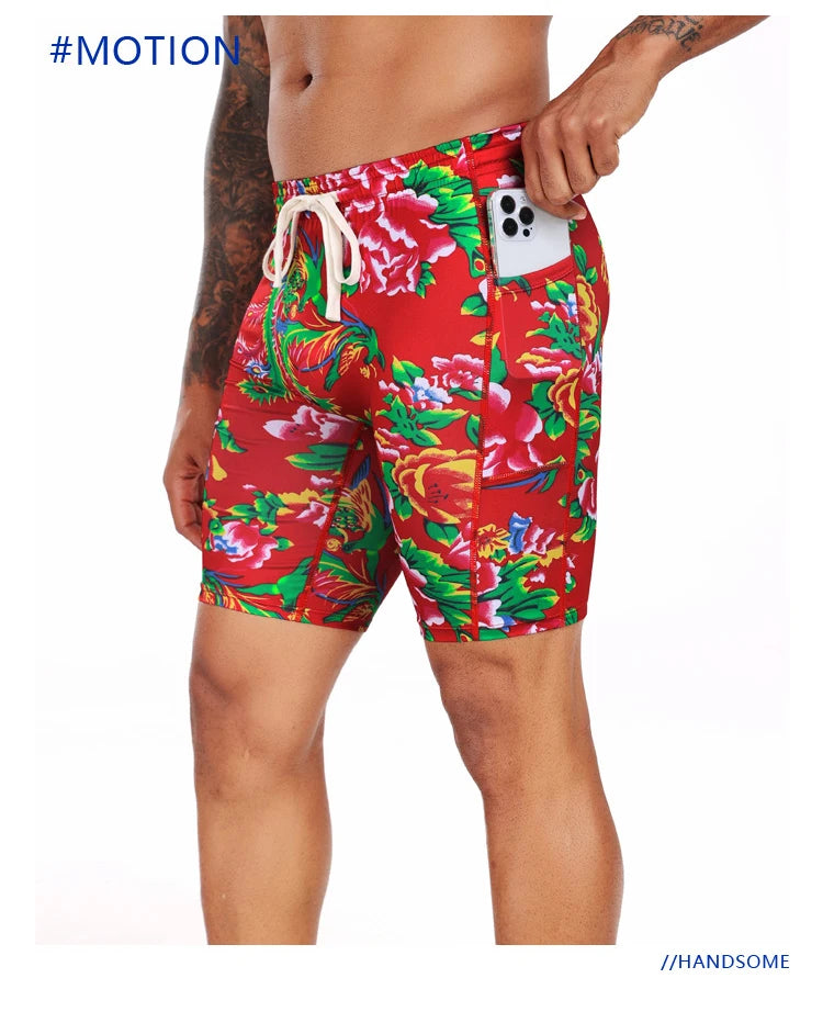 Men Outdoor Running Shorts Male Board GYM Exercise Fitness Leggings Workout Basketball Hiking Trainning Sport Soccer Clothing 72