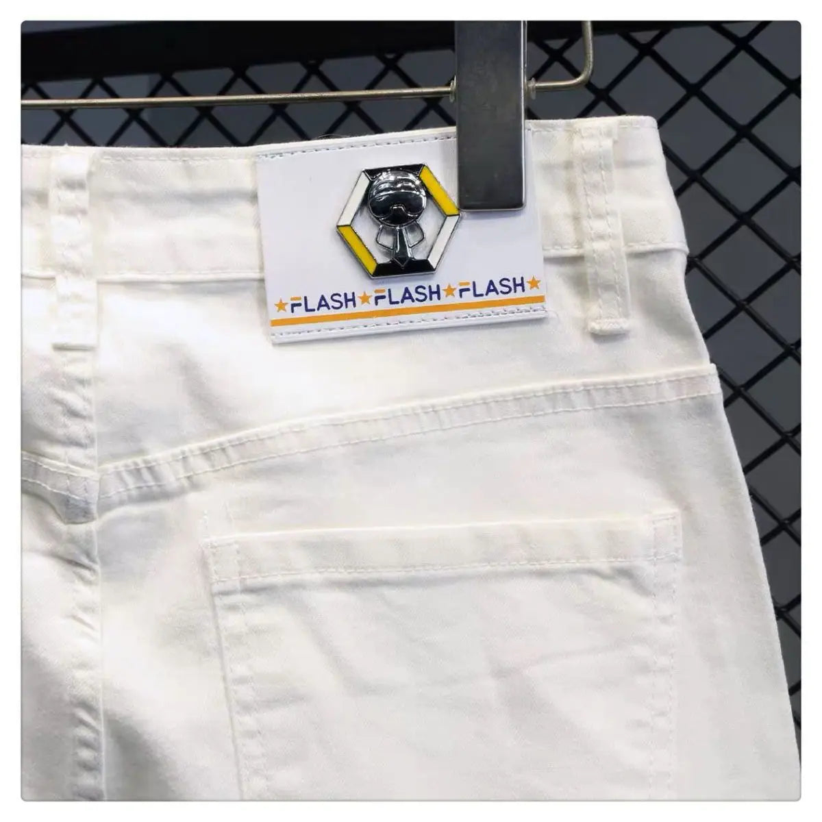 New Arrival Fashion Luxury Brand Designer with Print Hip-hop Boyfriend Men's Slim Luxury Denim Jeans Pants Cowboy Pants for Men