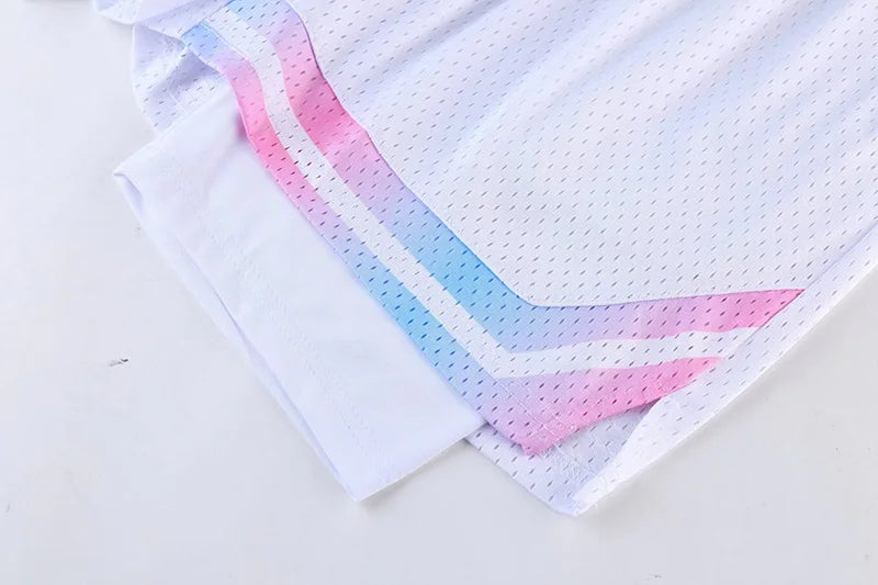 Fake Two Basketball Shorts Loose American Anti-light Men Women Ball Pants Summer Quasi-training Running Sports Five-point Pants