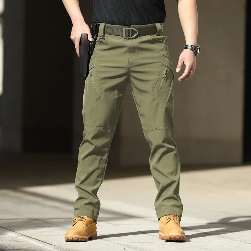 2024 new City Tactical Pants Men SWAT Combat Trousers Many Pockets Waterproof Wear Resistant Casual Cargo Pants Men Clothes