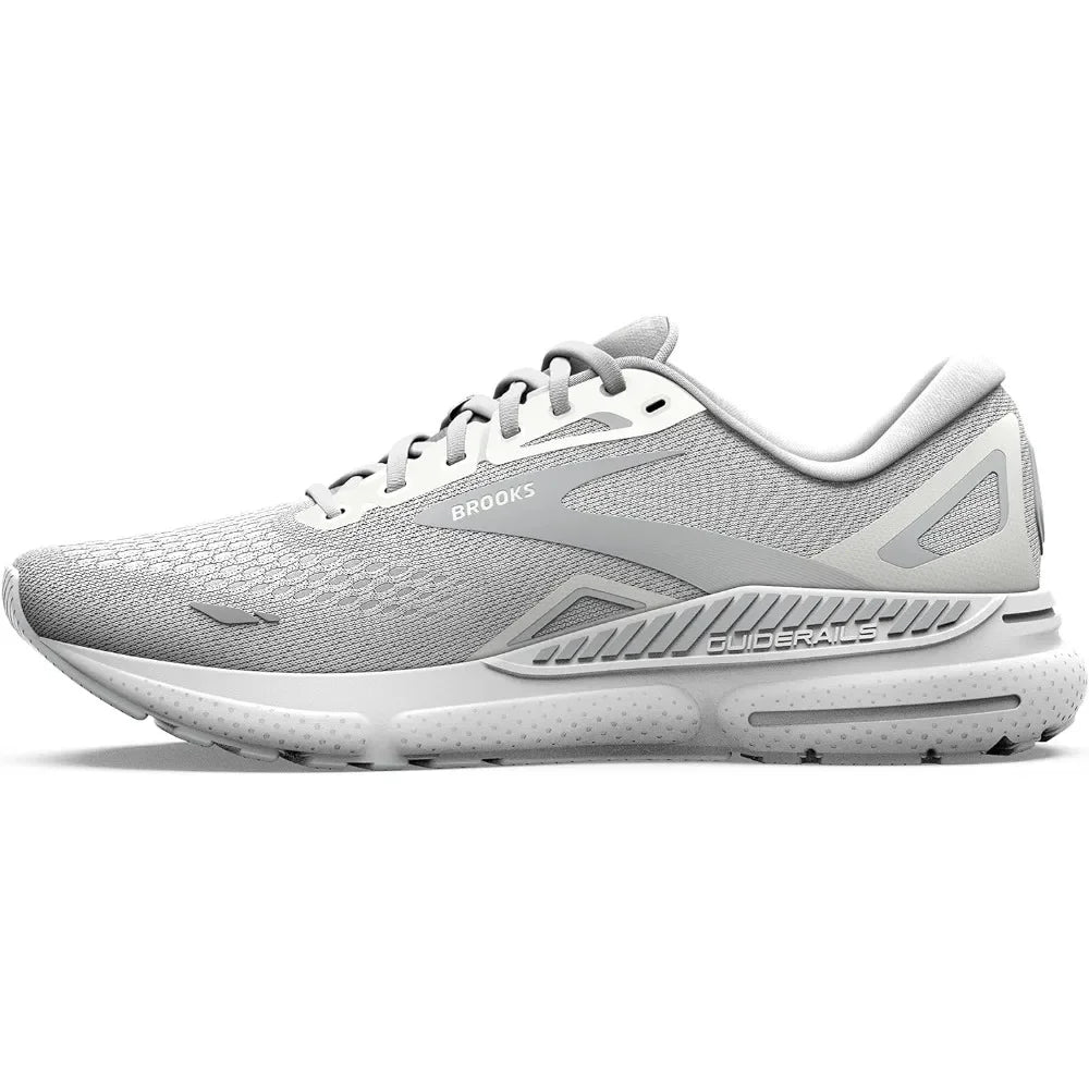 Brooks Men’s Adrenaline GTS 23 Features Breathable Materials For Maximum Comfort On Long Runs