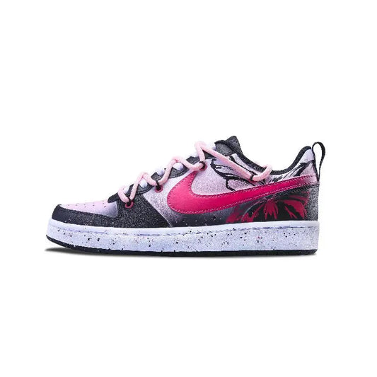 【Customize】Nike Court Borough Skateboarding Shoes Women's Sneakers shoes BQ5448-115