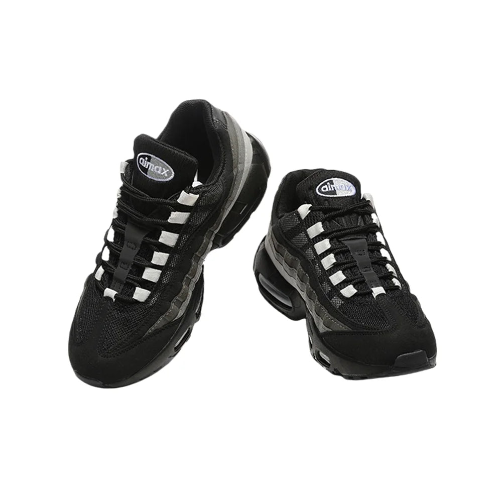 Nike Air Max 95 Men Fashion Retro Comfortable Versatile Wear-resistant Synthetic Leather Running Shoes Dark Grey FV4710-003