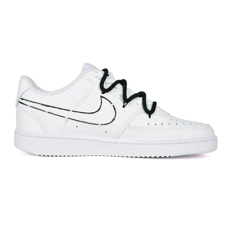 【Customize】Nike Court Vision 1 Skateboarding Shoes Women's Sneakers shoes CD5434-100